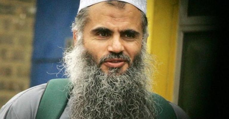 أبو قتادة من المطار الى السجن مباشرة أبو قتادة من المطار الى السجن مباشرة