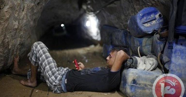 إغلاق الأنفاق يكبد غزة خسائر كبيرة