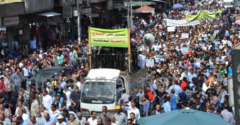 مسيرة الحسيني: لا لأمن الدولة.. والحرية لمعتقلي الحراك- صور