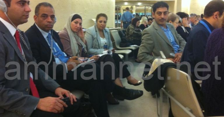 المومني في جنيف: إنفاذ المطبوعات والنشر لم يؤثر على الحريات