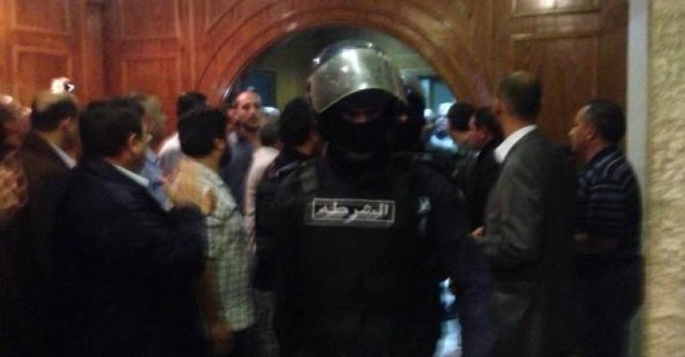 اقتحام الدرك لمبنى صحيفة الرأي