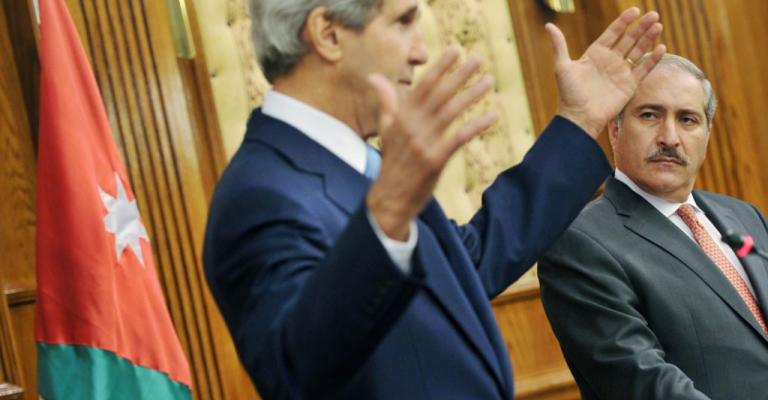 كيري: الأردن ليس متفرجا في المفاوضات الفلسطينية الإسرائيلية