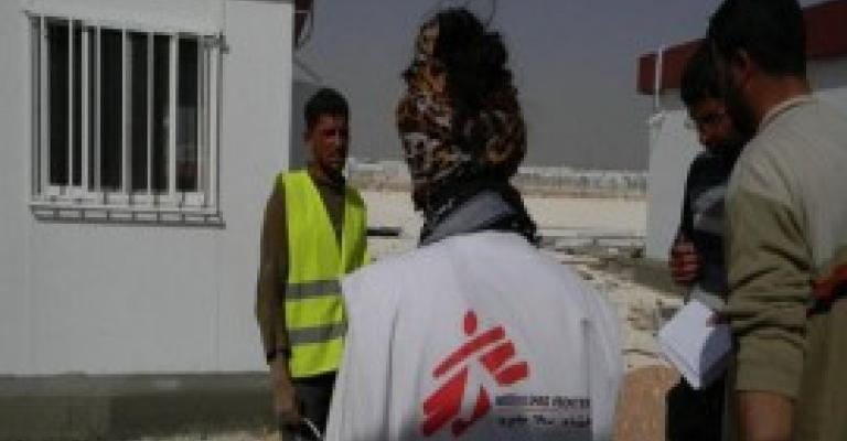 شكاوى من ضعف المعايير الصحية في المستشفيات الميدانية في الزعتري شكاوى من ضعف المعايير الصحية في المستشفيات الميدانية في الزعتري