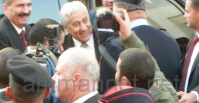 النسور في زيارة تفقدية لانتخابات غرف التجارة