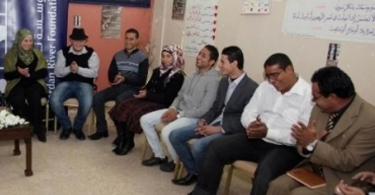 وفد من الخارجية النروجية في زيارة تقييمية لبرامج دعم اليافعين بمخيم الزرقاء