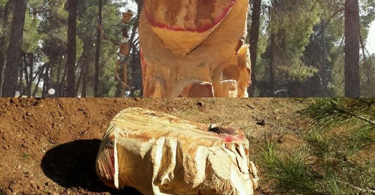 قطع رأس عمل فني بالأردنية بحجة انه "صنم" قطع رأس عمل فني بالأردنية بحجة انه "صنم"