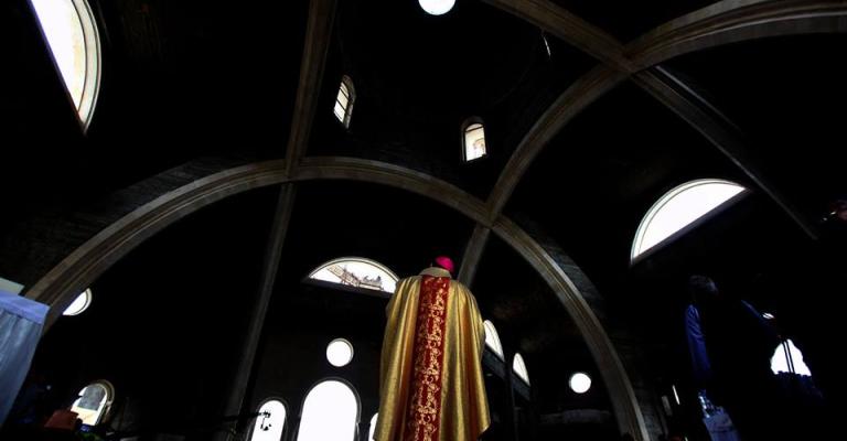 مراسم الحج المسيحي- تصوير الزميل محمد ابو غوش