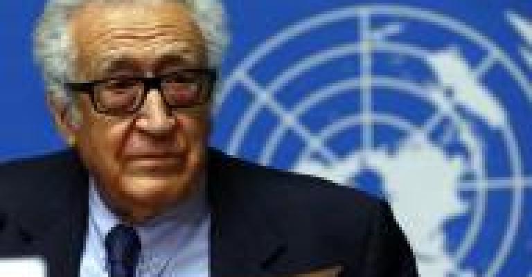 الإبراهيمي: لا تقدم بمحادثات جنيف