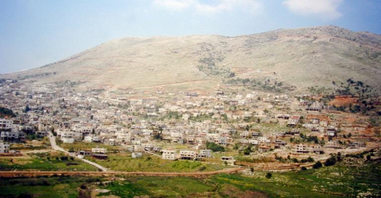 قصف إسرائيلي على الجانب السوري شمال الجولان قصف إسرائيلي على الجانب السوري شمال الجولان