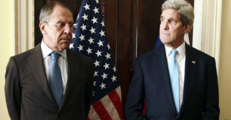 كيري ولافروف يبحثان الأزمة الأوكرانية كيري ولافروف يبحثان الأزمة الأوكرانية