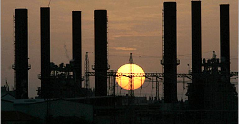 محطة توليد الكهرباء بغزة تتوقف عن العمل