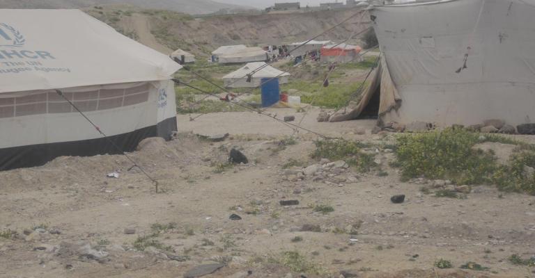 لاجئون سوريون يعيشون بظروف معيشية صعبة بالأغوار الشمالية