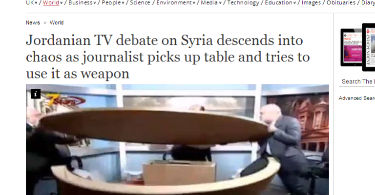 عنفٌ على الشاشات الأردنية والعالم يتفاعل