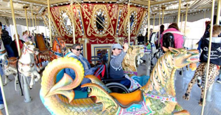 نشاطات ترفيهية للأطفال اللاجئين من ذوي الإحتياجات الخاصة