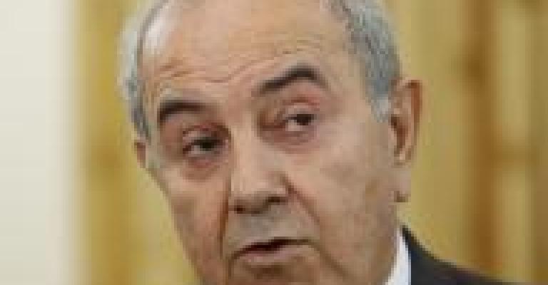 علاوي يحذر من خطر تفكك العراق ما لم يرحل المالكي علاوي يحذر من خطر تفكك العراق ما لم يرحل المالكي