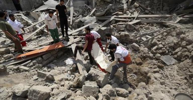 50 شهيداً في مجزرة الشجاعية