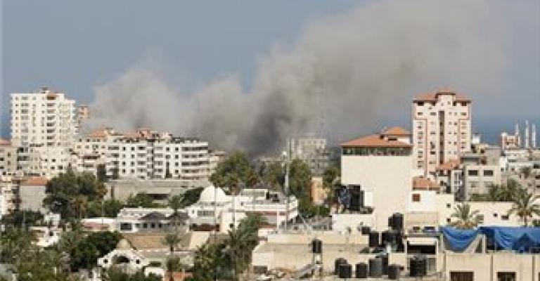 انتشال 7 شهداء في خزاعة وشهيدان في قصف على شرق جباليا انتشال 7 شهداء في خزاعة وشهيدان في قصف على شرق جباليا