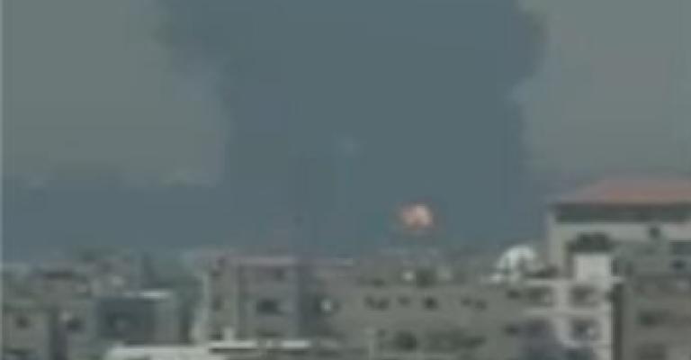 توقف محطة كهرباء غزة عن العمل بعد قصفها