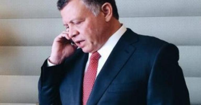 الملك والرئيس الفرنسي: الارهاب يهدد الاستقرار العالمي الملك والرئيس الفرنسي: الارهاب يهدد الاستقرار العالمي