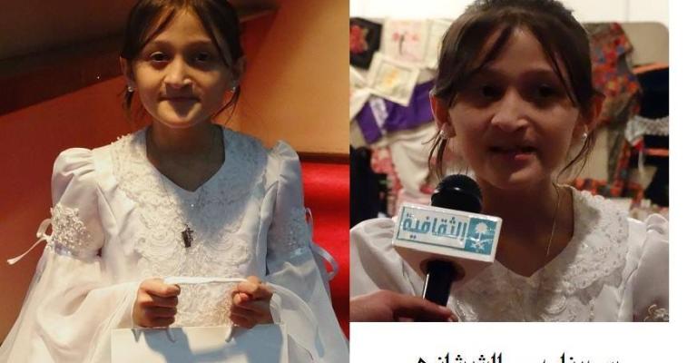  سدينا.. أصغر اديبة اردنية تحلم بالوصول الى العالمية