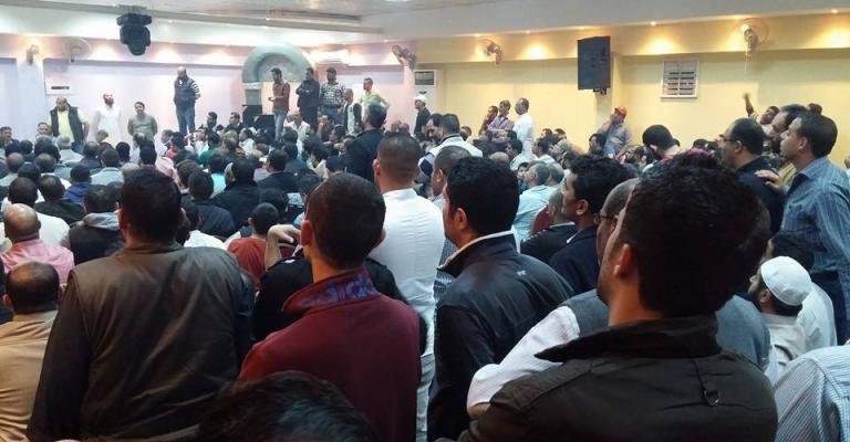 عودة الإضراب لميناء الحاويات عودة الإضراب لميناء الحاويات