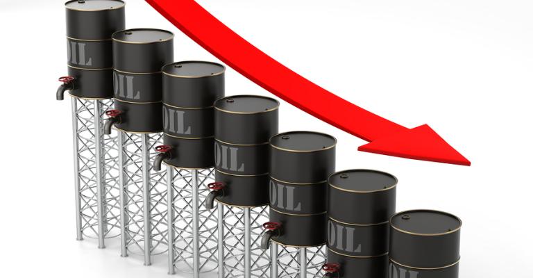 تراجع سعر برميل النفط دون 46 دولار تراجع سعر برميل النفط دون 46 دولار
