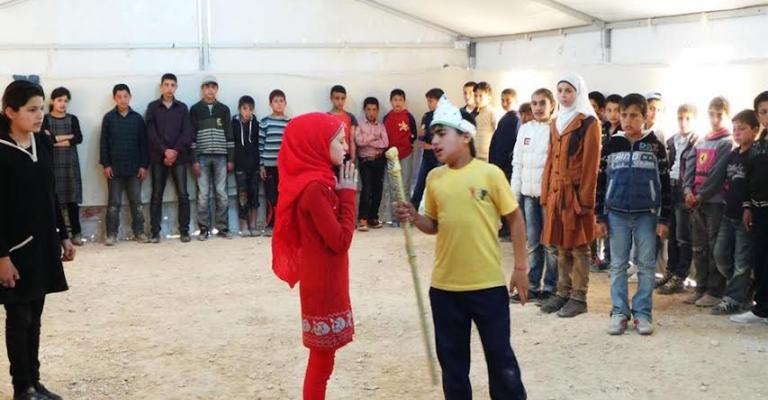 دورات ومراكز لتنمية مواهب أطفال اللاجئين في "الزعتري" دورات ومراكز لتنمية مواهب أطفال اللاجئين في "الزعتري"