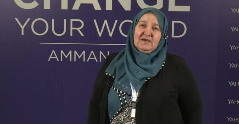 زرقاويات يؤبِنّ الراحلة نعمة الحباشنة منسقة "أمي اردنية"