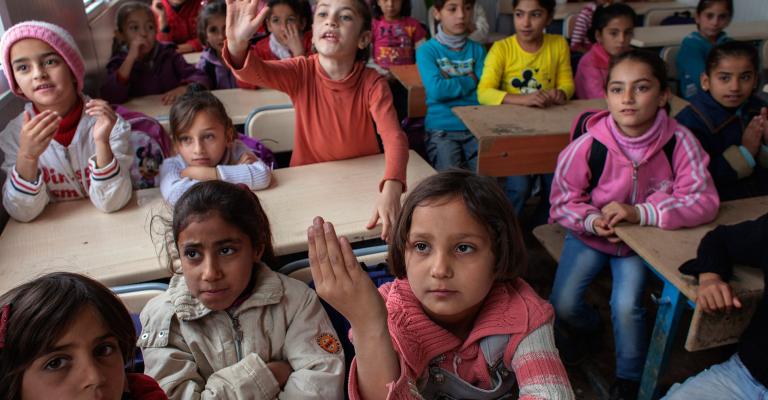 إكتظاظ طلّابي في مدارس "الزعتري"