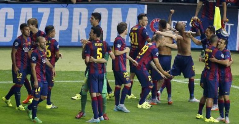 البرشا يتوج بدوري أبطال أوروبا بعد فوزه على "اليوفي" البرشا يتوج بدوري أبطال أوروبا بعد فوزه على "اليوفي"