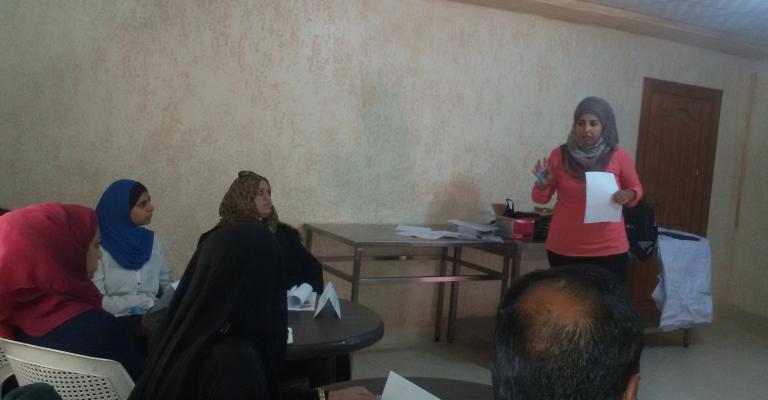 ورشة تدريب اعلامي لممثلي مؤسسات مجتمع مدني بلواء الهاشمية