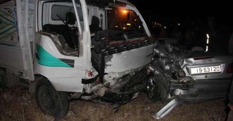 إصابة 4 بحادث في إربد