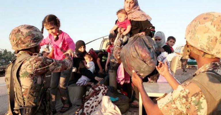 دخول 67 لاجئاً سوريا للمملكة