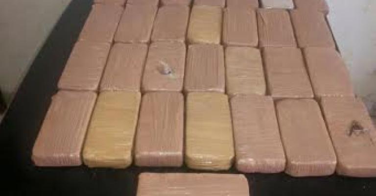 ضبط 36 كغم هيروين في البادية الشمالية