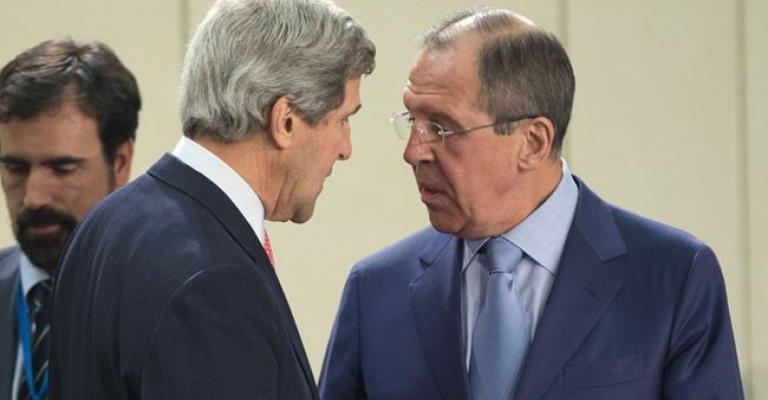 مباحثات بين كيري ولافروف مباحثات بين كيري ولافروف