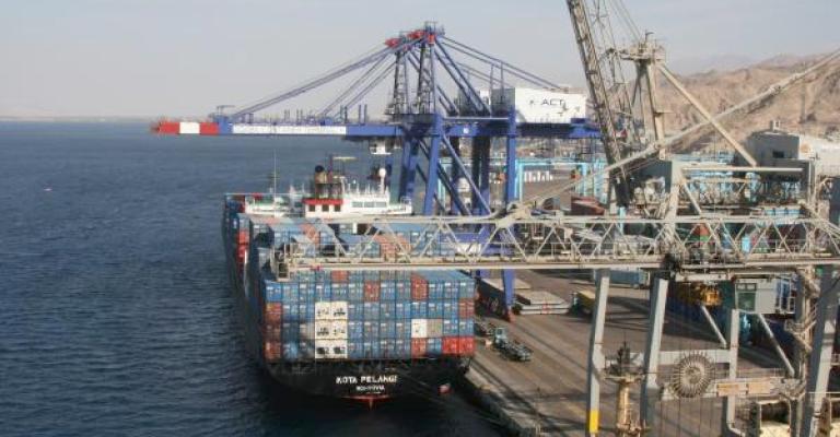 تراجع حركة المناولة في ميناء العقبة