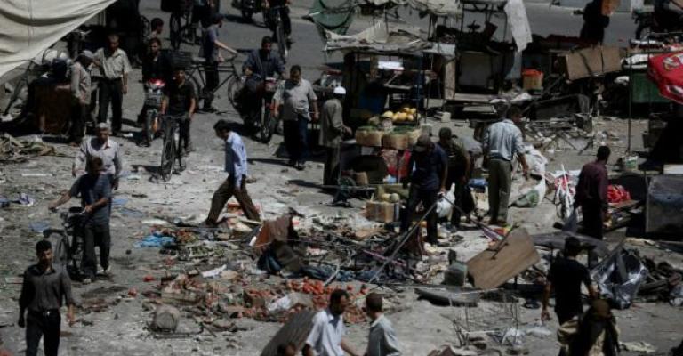 سقوط 80 قتيلاً بغارات على دوما بسورية