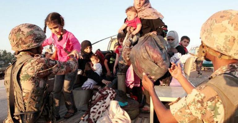 دخول 96 لاجئاً سورياً للمملكة