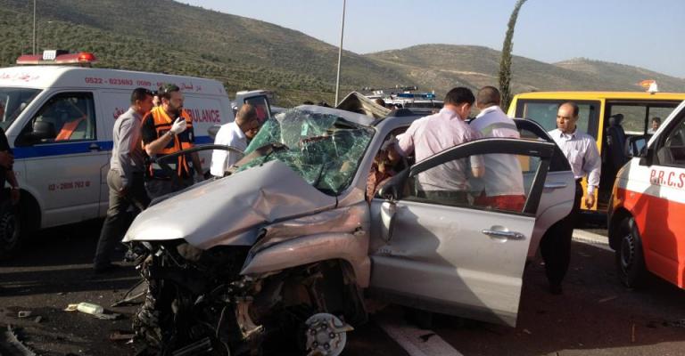 وفاتان و14 إصابة بحوادث سير وفاتان و14 إصابة بحوادث سير
