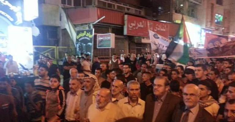 فعاليات حزبية وشعبية الجمعة تضامناً مع الشعب الفلسطيني