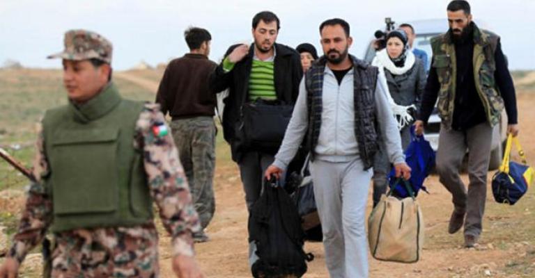 دخول 226 لاجئاً سوريا للأردن