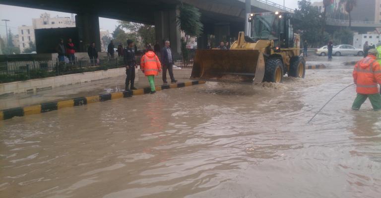 عمّان تغرق: من محاسبة بلتاجي إلى السخط على الحكومة‎‬