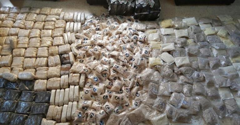 ضبط كميات من المخدرات