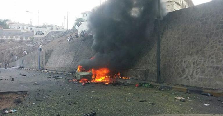 مقتل محافظ عدن بانفجار