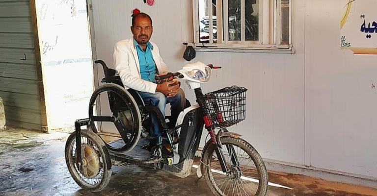 عندما تتجاوز الإرادة إعاقة الجسد عندما تتجاوز الإرادة إعاقة الجسد