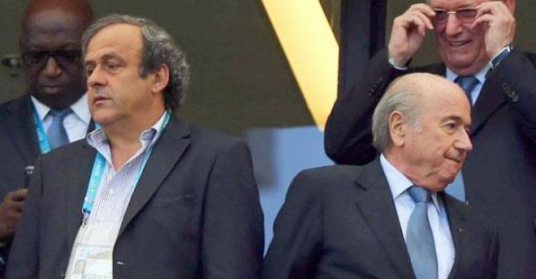 إيقاف بلاتر وبلاتيني 8 أعوام إيقاف بلاتر وبلاتيني 8 أعوام