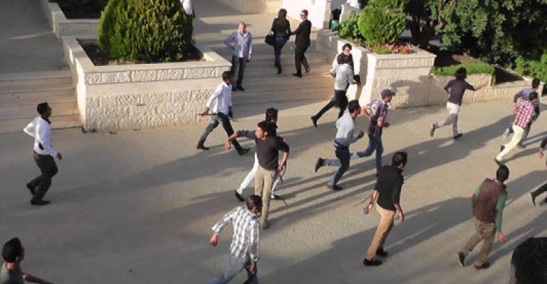 إصابة بإطلاق نار في جامعة الزيتونة إصابة بإطلاق نار في جامعة الزيتونة