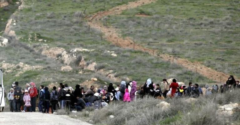 دخول 187 لاجئاً سورياً للأردن