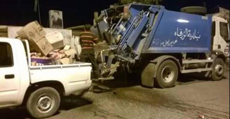 بلدية الزرقاء تضبط 123 طن اغذية فاسدة خلال 2015