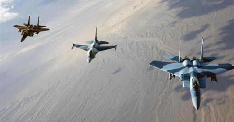 سقوط مقاتلة بحرينية فوق جازان ونجاة قائدها